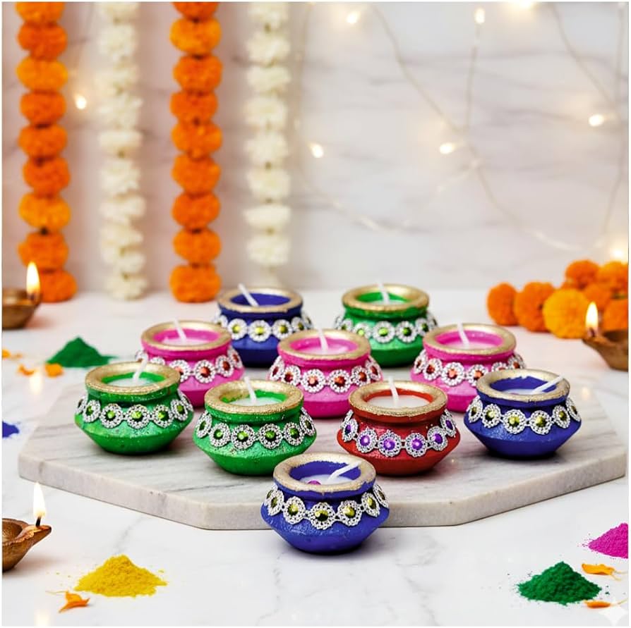 Festive diyas